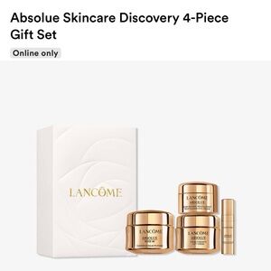 Lancome Absolue Gold Skincare Set